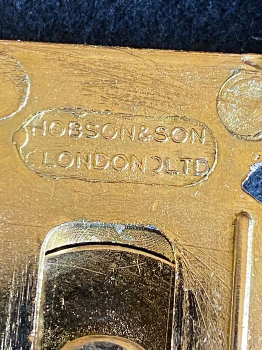 RHODESIA (GILT )Q/C GENERAL SERVICES ISSUE-BELT BUCKLE-MINT CONDITION