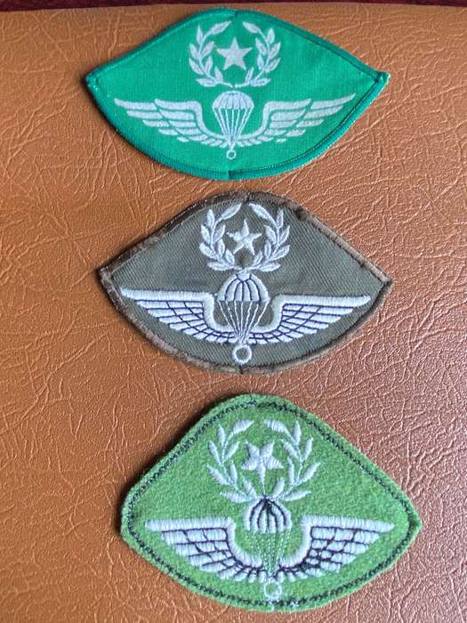 GREECE,MASTER PARACHUTE PATCH-SOLD IN 3 CLASSES- 1980'S