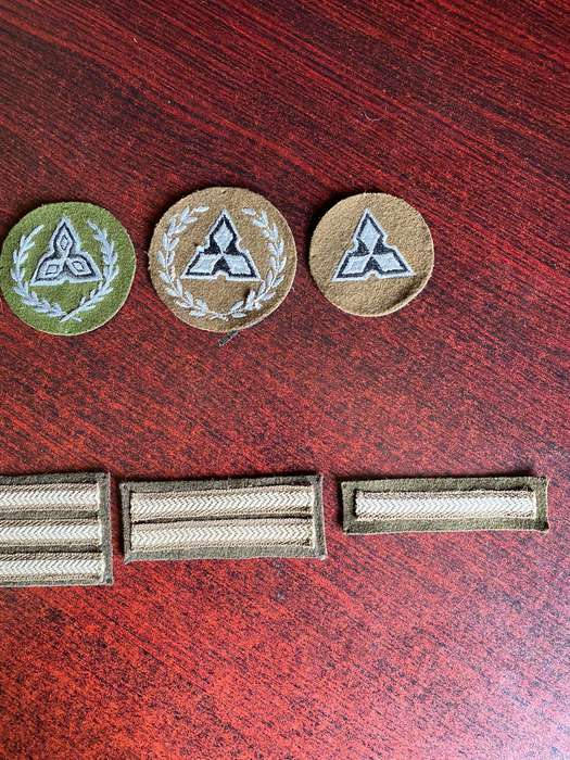 SWA FIELD DRESS RANKS FOR WO'S AND NCO'S