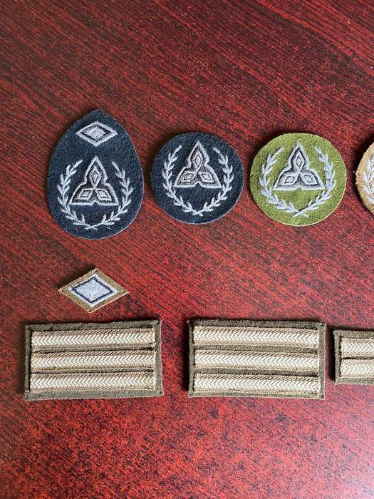 SWA FIELD DRESS RANKS FOR WO'S AND NCO'S