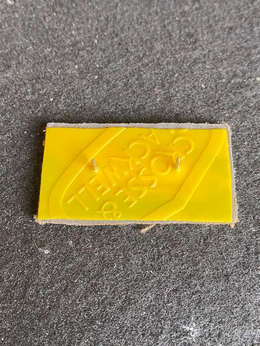 SWA 1ST CLASS SHOT BREAST BADGE- 2 PINS