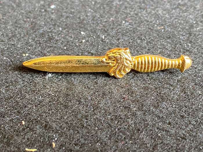 S.W.A.T.F 91 Brigade Gold Operational Proficiency Badge- Approved in 1985- 2 Pins