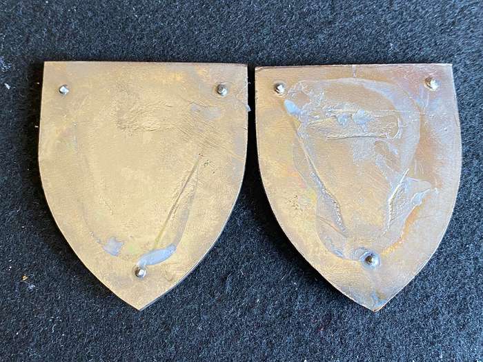 PRETORIA REGIMENT FLASH PAIR- NO PINS
