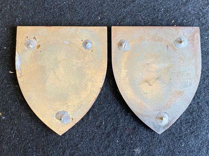 NATAL COMMAND PROVOST UNIT FLASH PAIR- NO PINS