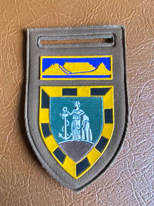 SA CAPE CORPS INFANTRY BN. TUPPER FLASH-SILICONE CAN BE CLEANED FROM THE BACK