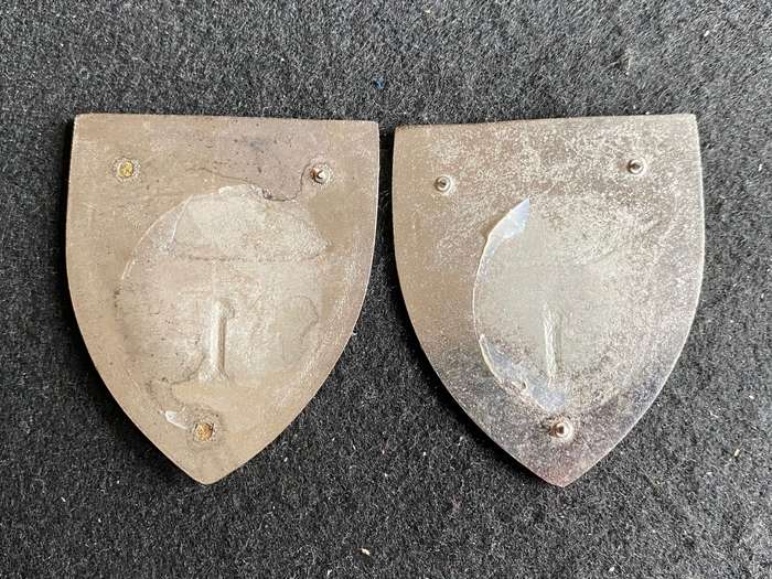 1 LIGHT HORSE REGT. FLASH PAIR - NO PINS