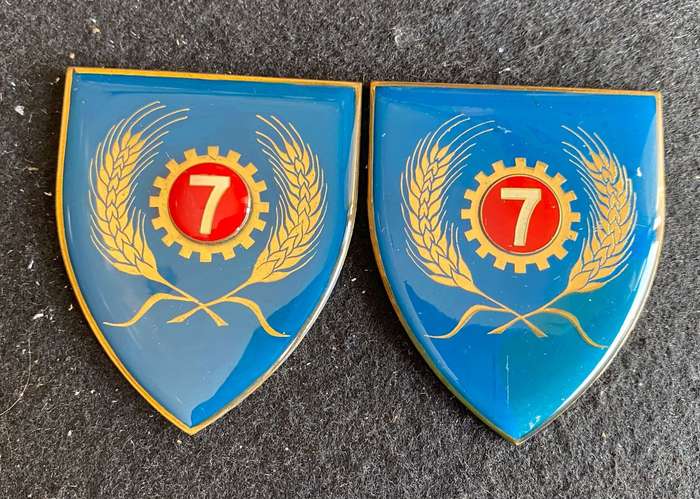 7 MAINTENANCE UNIT FLASHES-ONE WITH RAISED 7- NO PINS