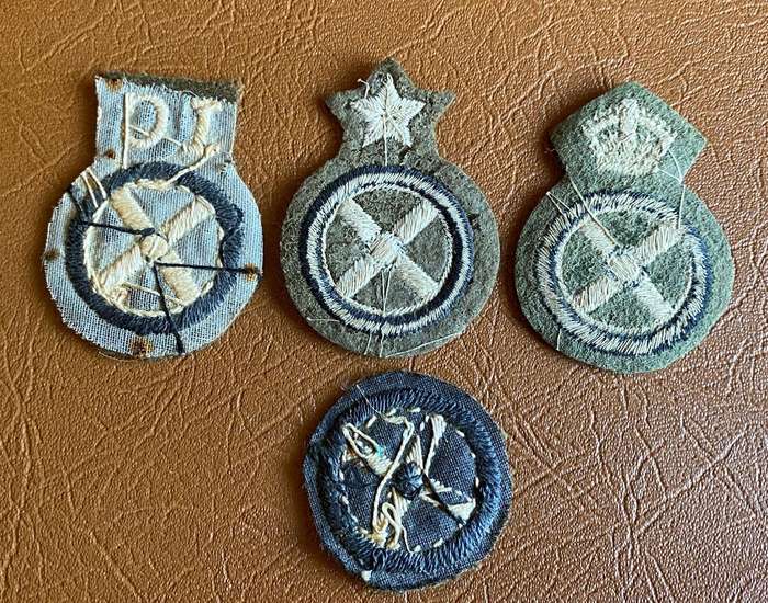 BRITISH SKILL IN DRIVING (MECHANISED) UNITS PROFICIENCY BADGES-1927-1950