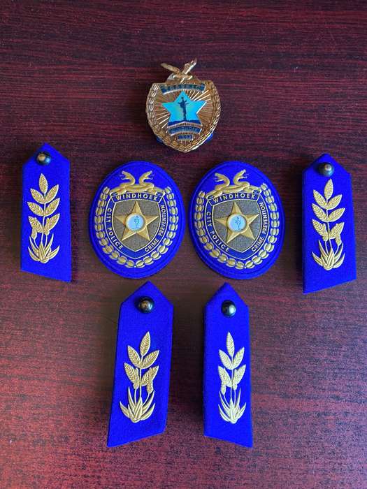 SWA/WINDHOEK CITY POLICE RANKS + BADGES