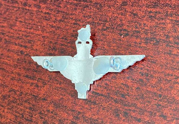 BRITISH PARACHUTE REGT. BERET BADGE- 2 LUGS