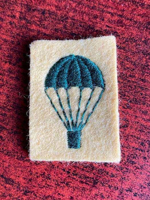 BRITISH LIGHT INFANTRY PARACHUTE PATCH