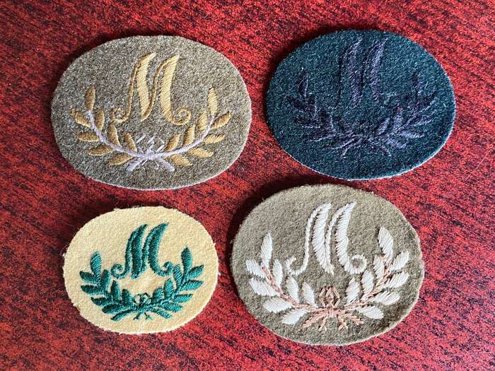 BRITISH MARTARMAN (INFANTRY ONLY)PROFICIENCY BADGE-APPROVED 1957-4X VARIATIONS SOLD TOGETHER