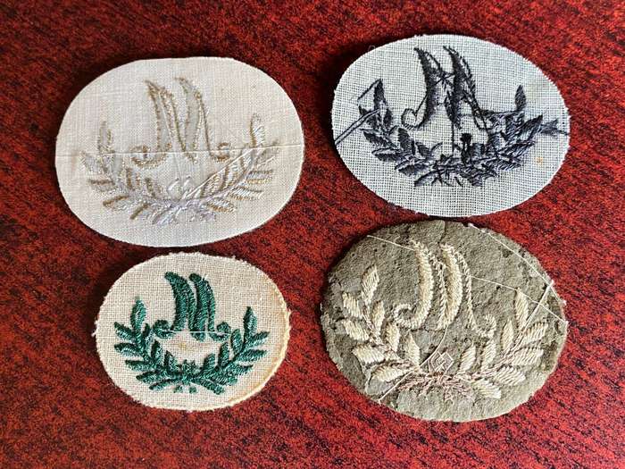 BRITISH MARTARMAN (INFANTRY ONLY)PROFICIENCY BADGE-APPROVED 1957-4X VARIATIONS SOLD TOGETHER