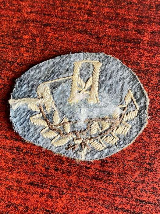 BRITISH HEIGHT TAKER PROFICIENCY BADGE-PERSONNEL MANNING THE ANTI AIRCRAFT GUNS-WW2