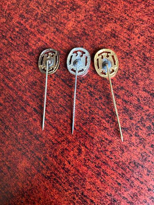 German Armed Forces Military Proficiency Badges - 3 Classes - Bronze, Silver and Gold