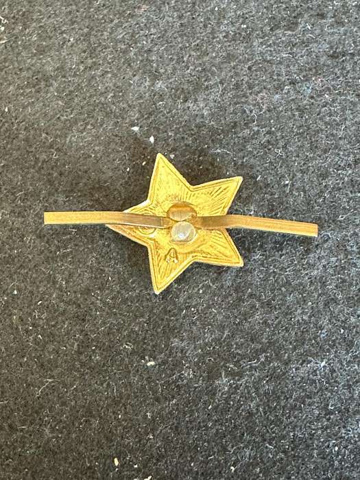 SOVIET RUSSIA CAP BADGE FOR PRIVATE ARMY AND AIRFORCE-ONLY FIELD DRESS