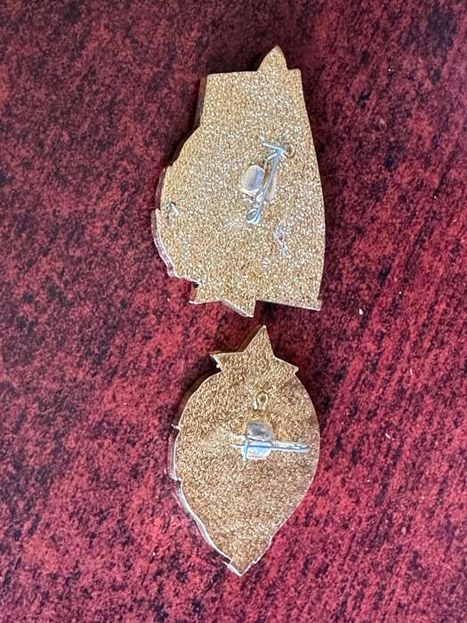 USSR-EMBLEM OF HIGH OFFICERS OF ARMY COURSE-BOTH FOR DISTRICT SHOOTING