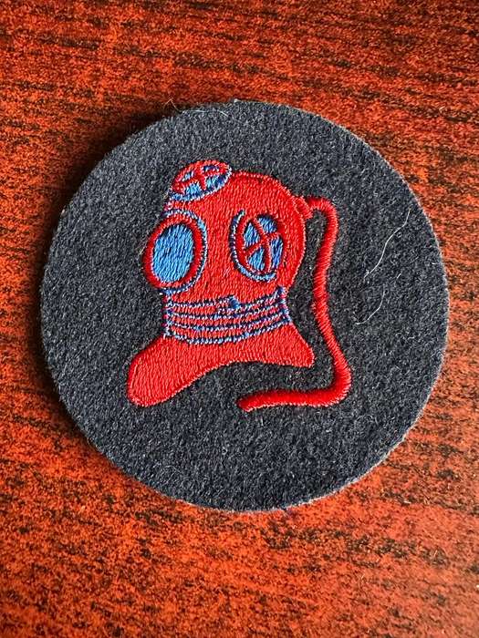 EAST GERMAN DEEP SEADIVER UNIFORM PATCH