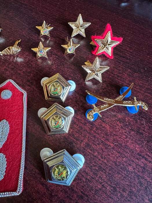 SWA + NAMIBIA MIXED LOT OF BADGES AND RANKS-SOLD TOGETHER