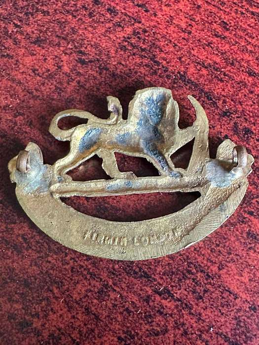 Rhodesia light Infantry beret badge. Other ranks. 1 Training unit. 1961.