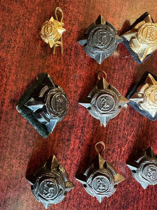 Selection of 9 Rhodesian ranks.