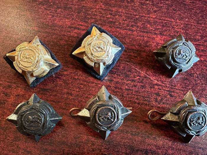 Selection of 9 Rhodesian ranks.