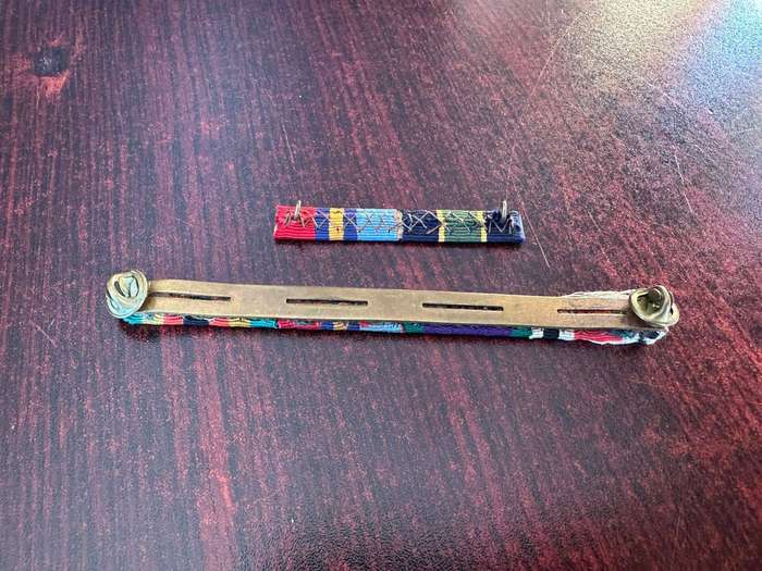 Rhodesian medal bars.