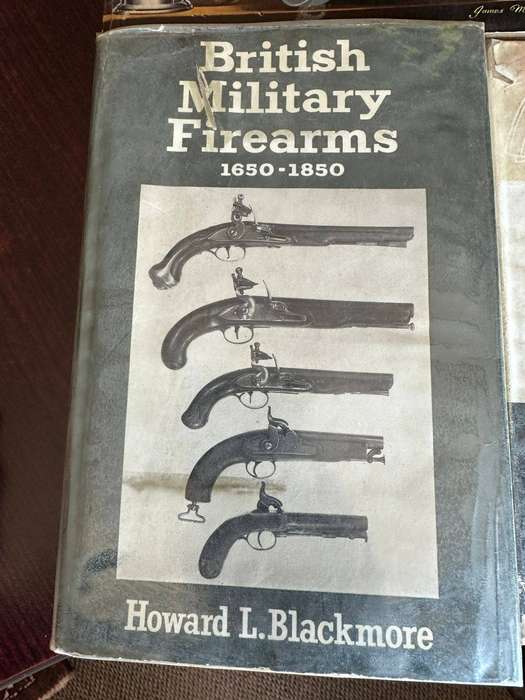 Selection of 7 firearm books. Sold together used but still good condition.