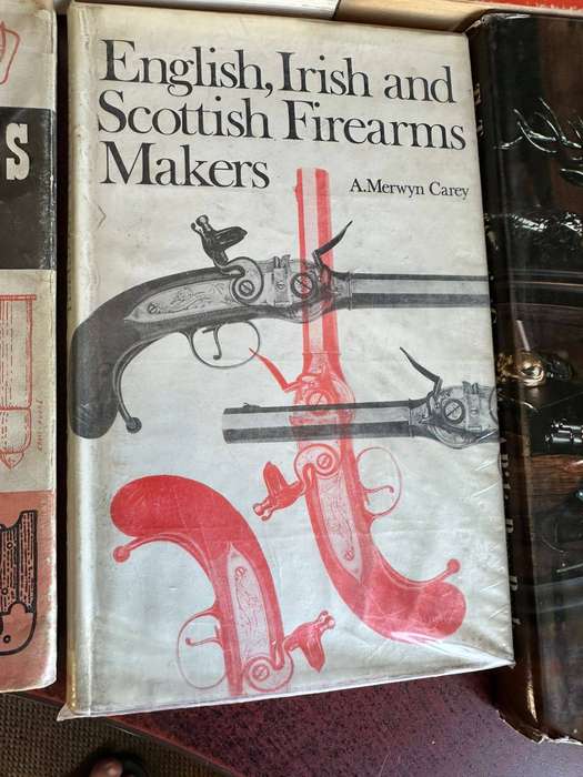 Selection of 7 firearm books. Sold together used but still good condition.
