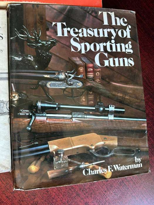 Selection of 7 firearm books. Sold together used but still good condition.