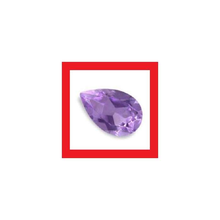 Cubic Zirconium - Faceted Pear Shape - 1.30cts