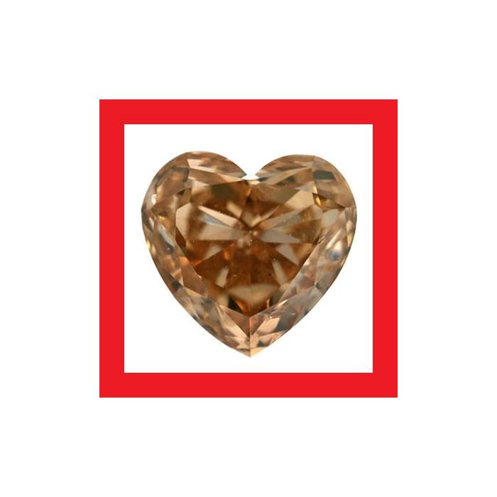 Cubic Zirconium - Faceted Heart Shape - 5.02cts