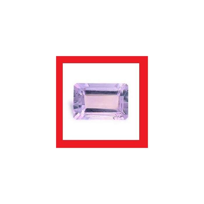 Cubic Zirconium - Faceted Rectangle Shape - 1.13cts