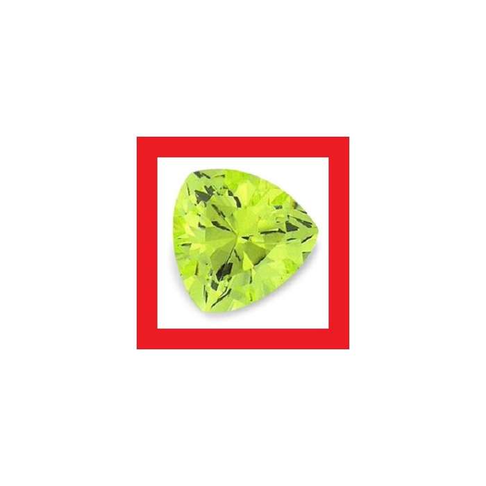 Cubic Zirconium - Faceted Triangle Shape - 5.75cts