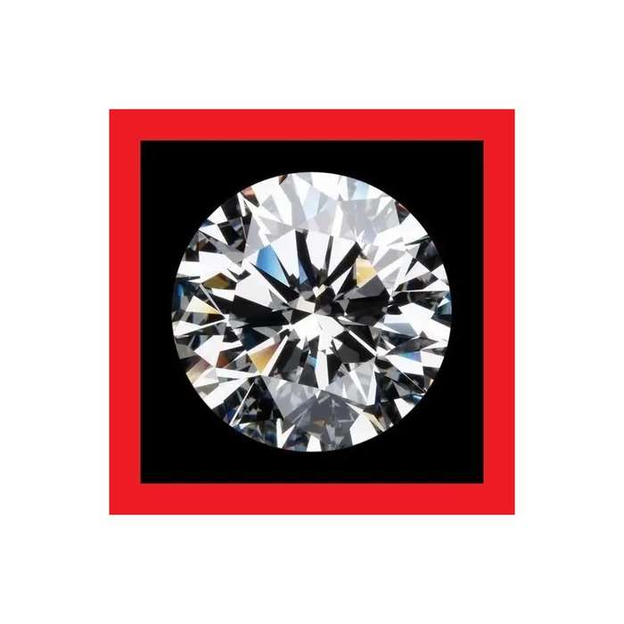 Diamond [Simulated] - Faceted Round Shape - 4.67cts