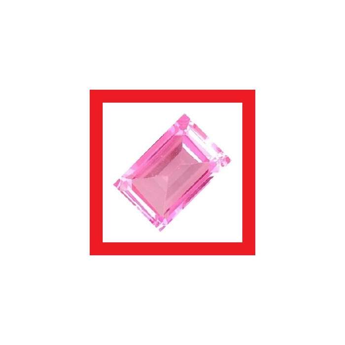 Cubic Zirconium - Faceted Rectangle Shape - 1.15cts