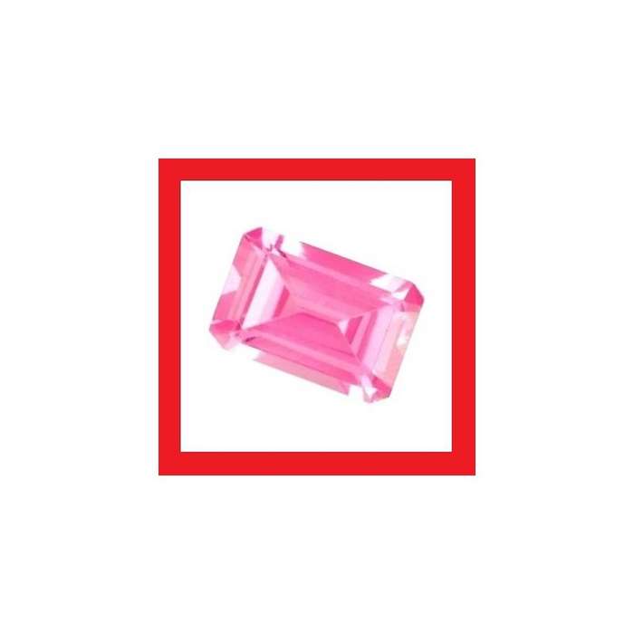 Cubic Zirconium - Faceted Rectangle Shape - 2.79cts