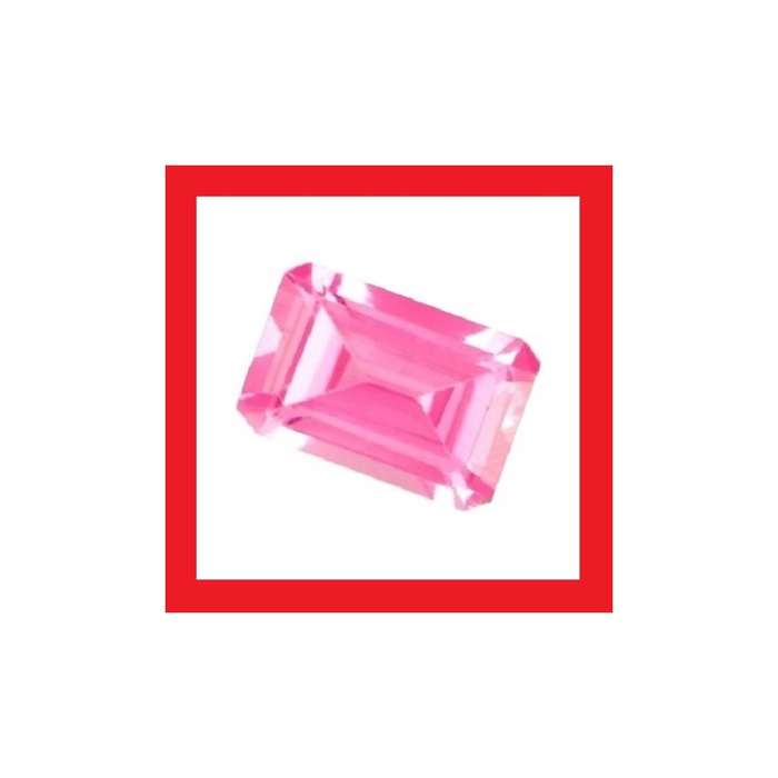 Cubic Zirconium - Faceted Rectangle Shape - 0.48cts To 0.60cts