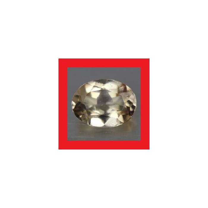 Cubic Zirconium - Faceted Oval Shape - 2.02cts