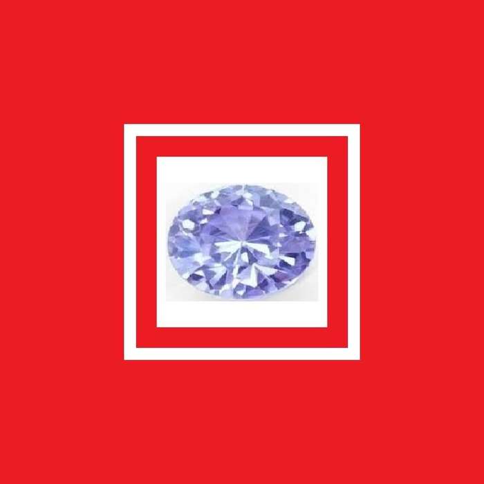 Cubic Zirconium - Faceted Oval Shape - 3.21cts