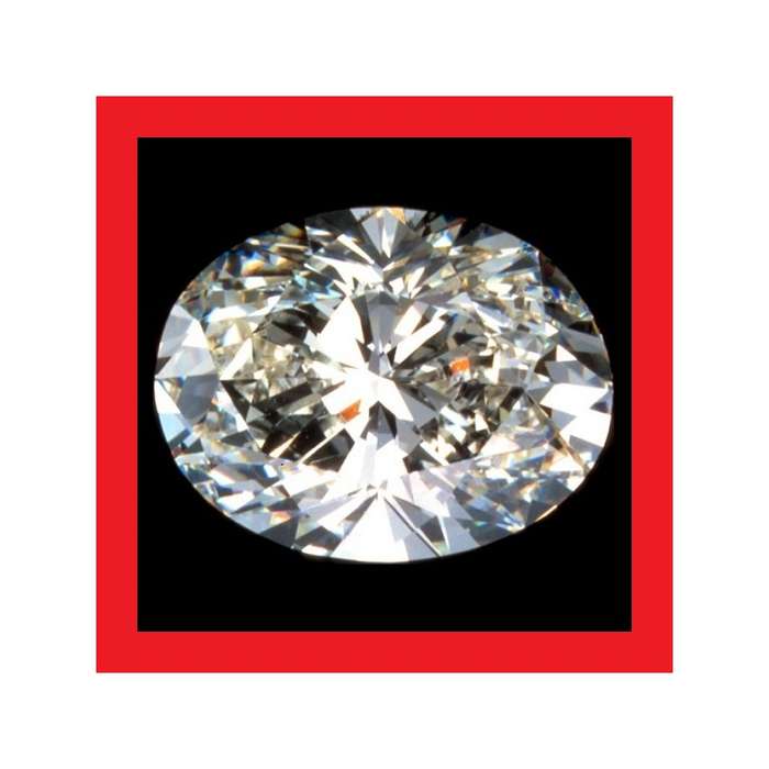 Cubic Zirconium - Faceted Oval Shape - 3.01cts