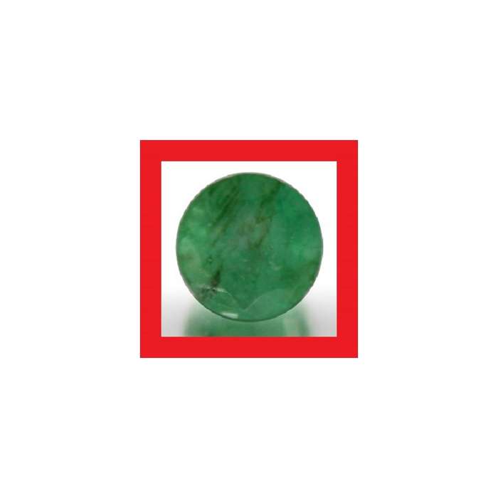 Emerald [Colombia] - Faceted Round Shape - 0.125cts