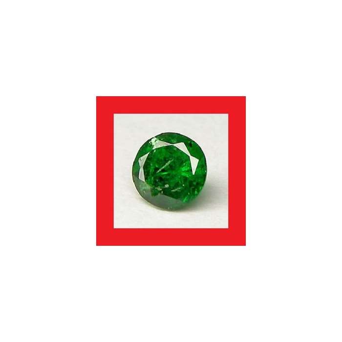 Emerald [Africa] - Faceted Round Shape - 0.165cts