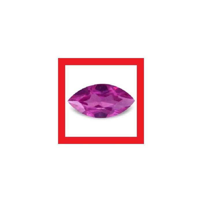 Garnet [Rhodolite, Tanzania] - Faceted Marquise Shape - 0.18cts