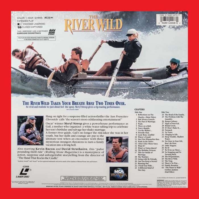 LaserDisc - The River Wild (1994)