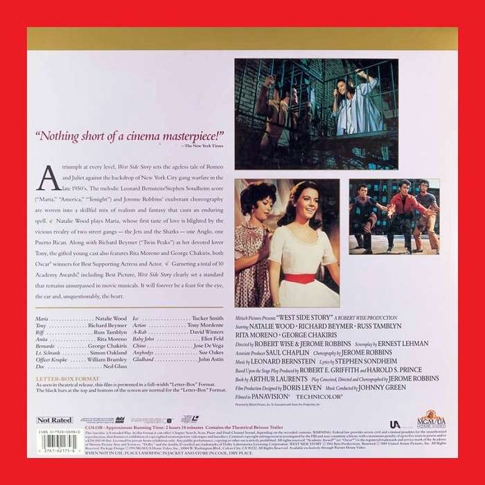 LaserDisc - West Side Story (1961)