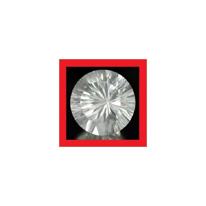 Sapphire [Created] - Faceted Round Shape - 6.98cts