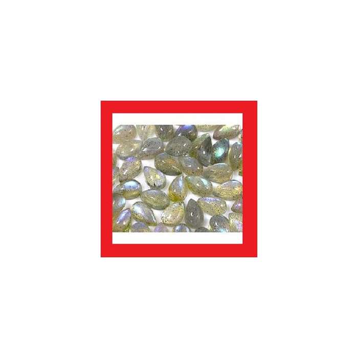 Labradorite [Africa] - Pear Shape Cabochon - 0.84cts