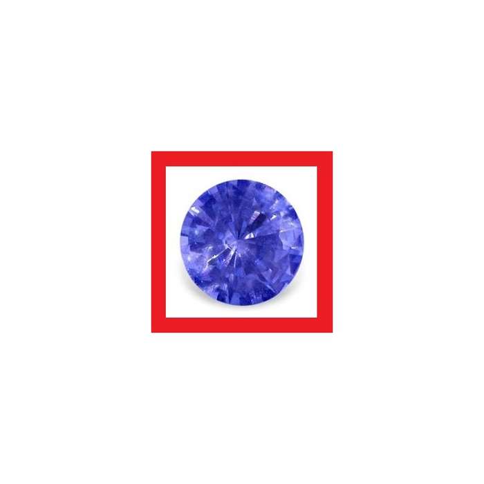 Sapphire [Africa] - Faceted Round Shape - 0.21cts