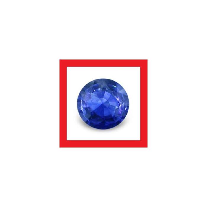 Sapphire [Sri Lanka] - Faceted Round Shape - 0.06cts